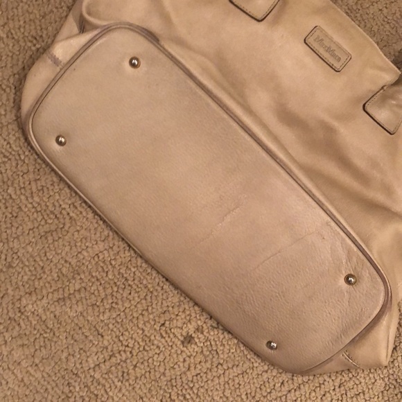 MaxMara large beige soft leather Tote bag - Picture 10 of 16